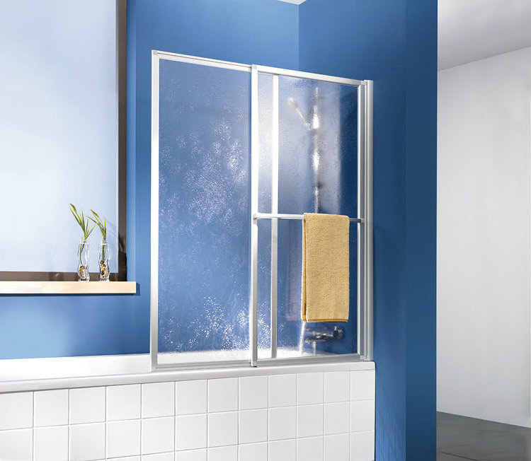 Kikker vergelijking Bemiddelen HSK Favorit Badwand schuifbaar, helder glas en comfortabele instap